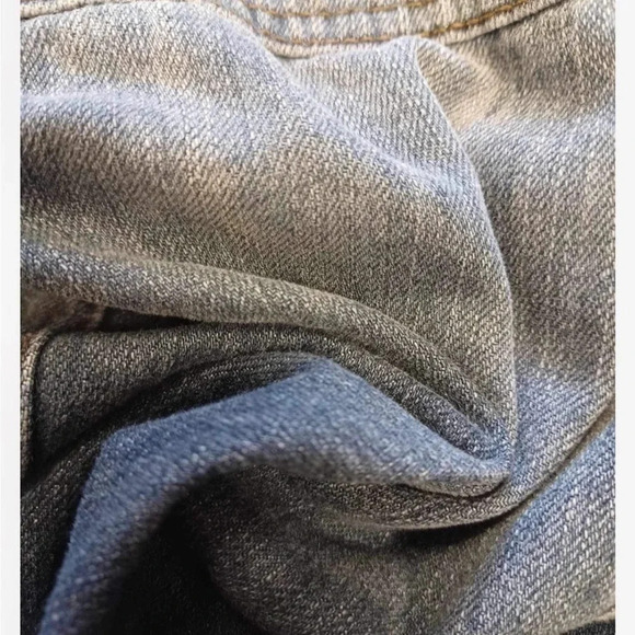 Liquid X Vest Dem Cropped Sleeveless Vest Jacket Size Large - Picture 9 of 9